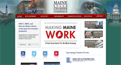 Desktop Screenshot of mainestatechamber.org